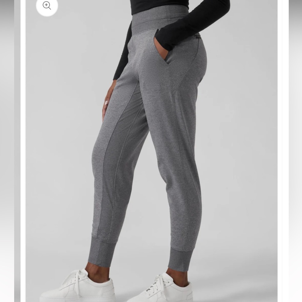 Athleta Gray Track Pants